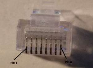 Physical loopback plug (RJ-45)